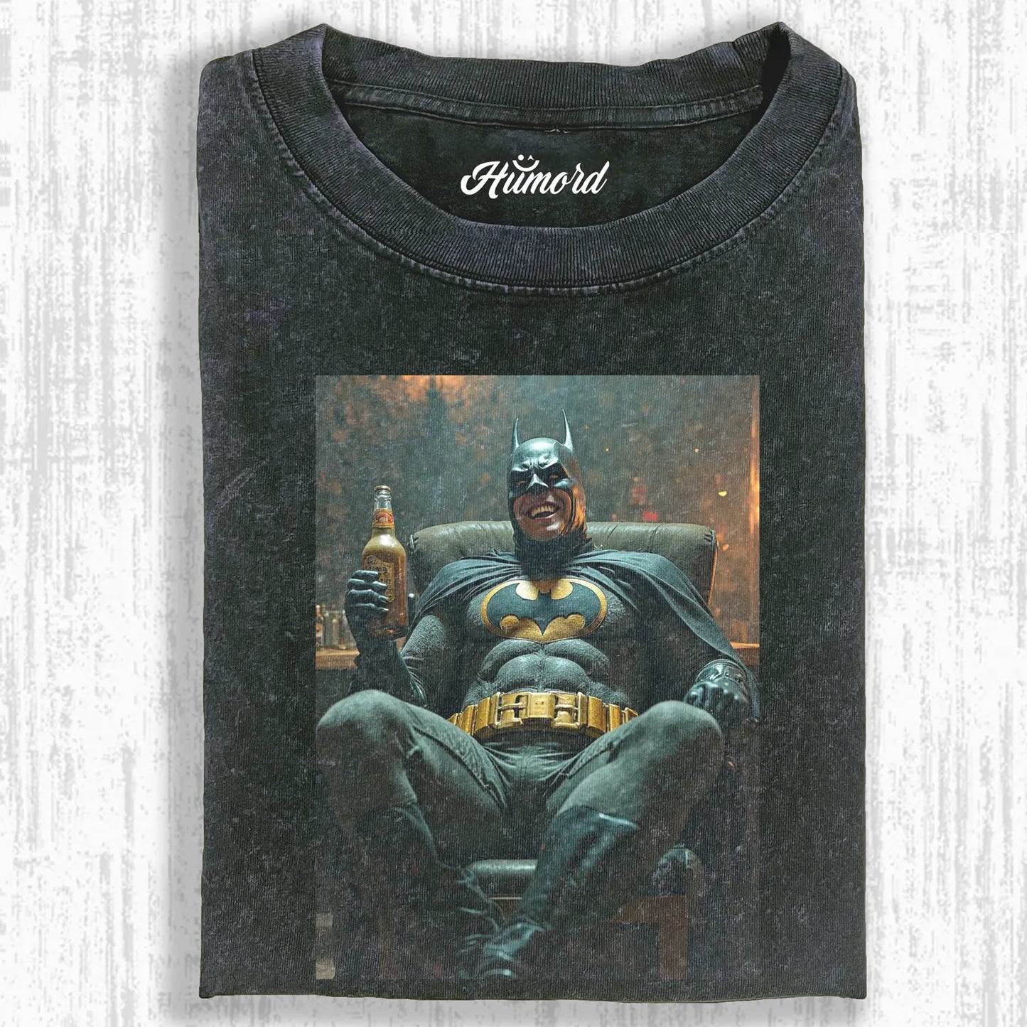 DC & BATMAN DRINKS T-SHIRT