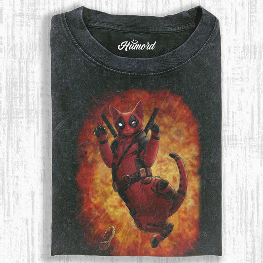 DEADPOOL CAT T-SHIRT