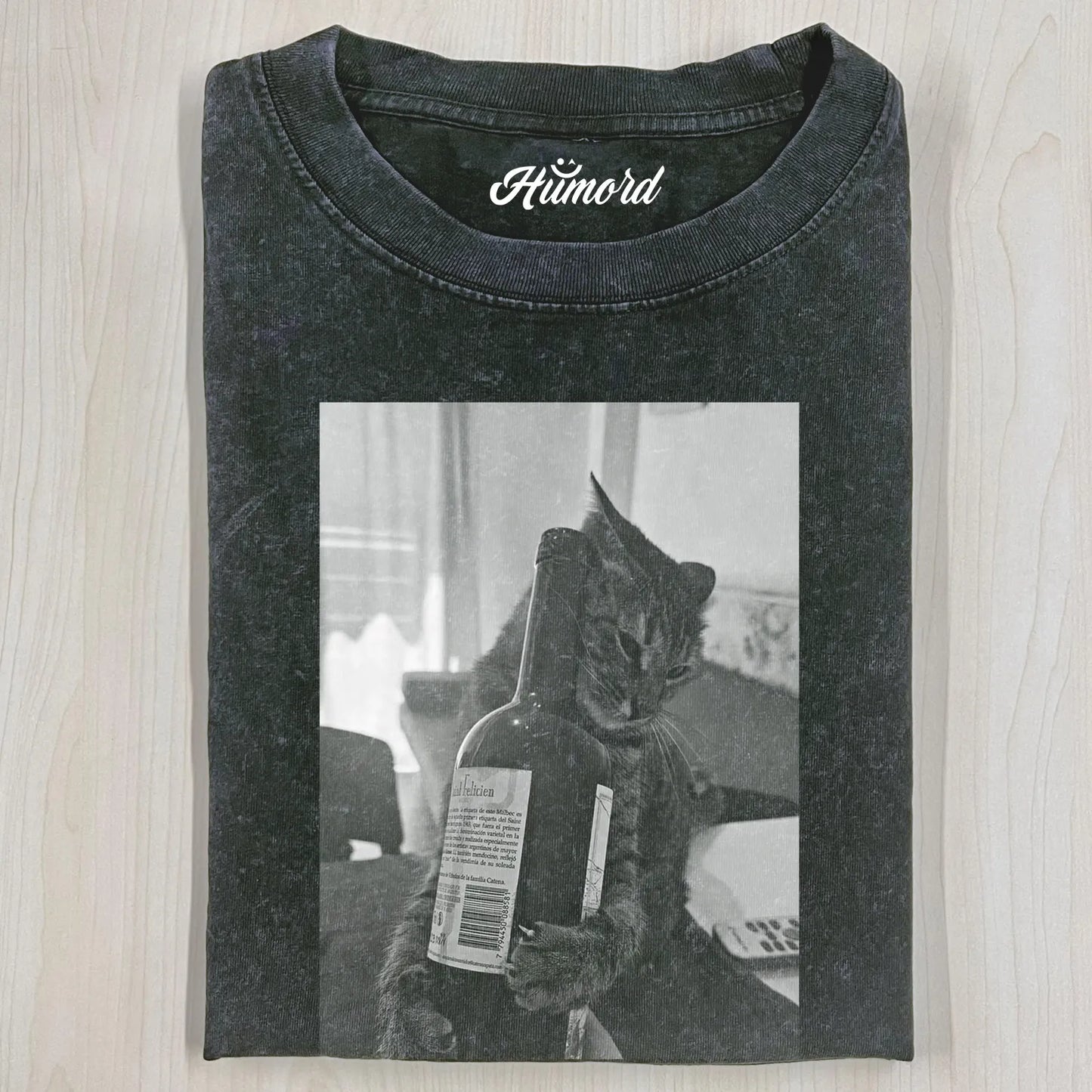 DRUNKENNESS CAT T-SHIRT
