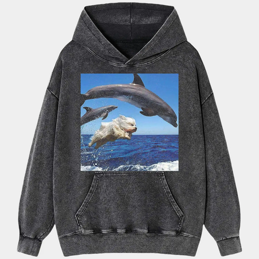 Diving Dog Tee