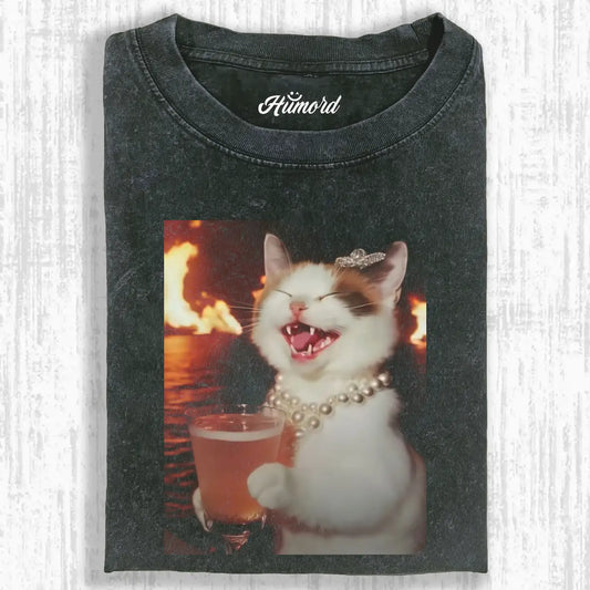 Drinking Cat 7.25 3.0 Tee