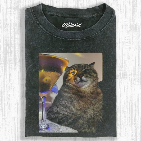 Drinking Cat 8.1 Tee