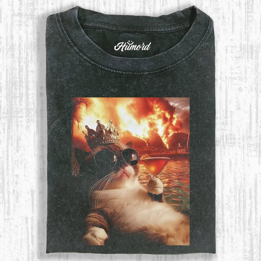 Drinking Cat 8.21 Tee 3.0