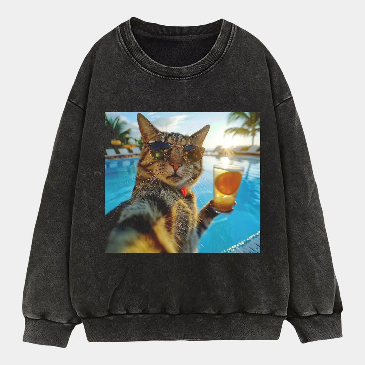 Drinking Cat 8.21 Tee