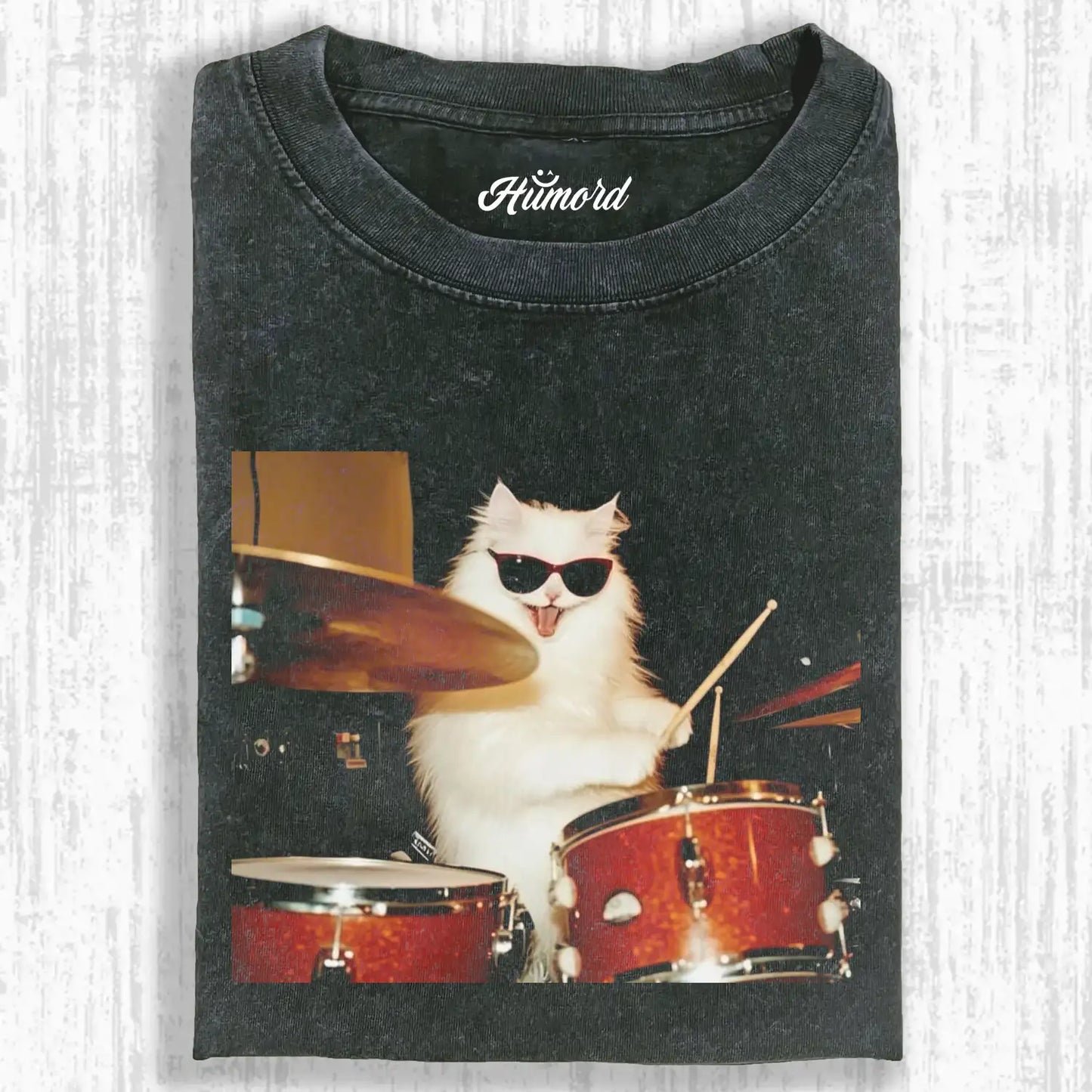 Drummer Cat Tee