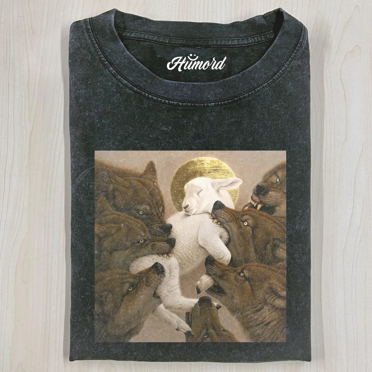 EAT THE WEAK, THE FALLEN LAMB T-SHIRT