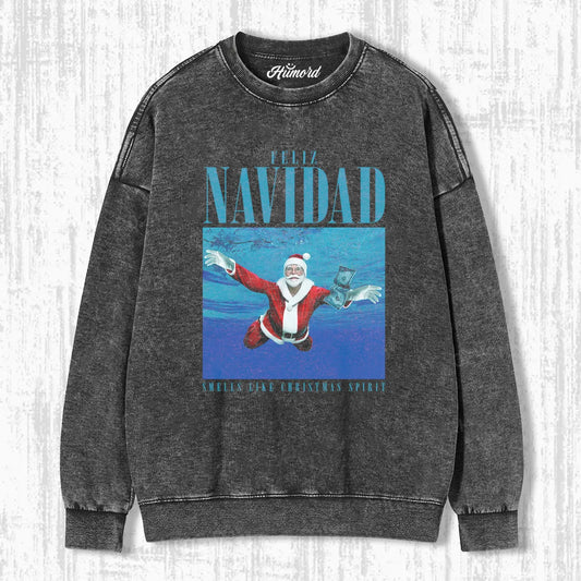 FELIZ NAVIDAD ALBUM ART CHRISTMAS T-SHIRT