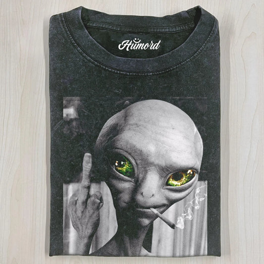 FUNNY ALIEN T-SHIRT V1.1