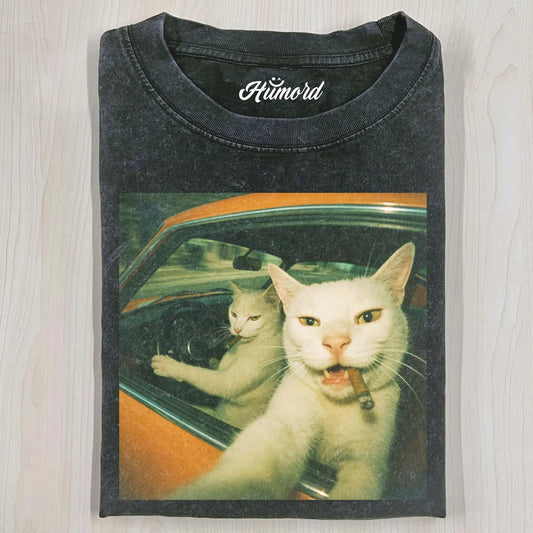 FUNNY CAT T-SHIRT V8.8
