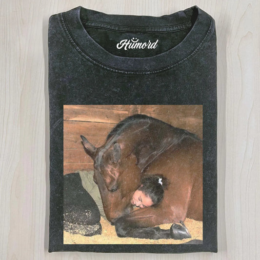 FUNNY HORSE T-SHIRT