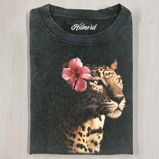 FUNNY LEOPARD T-SHIRT