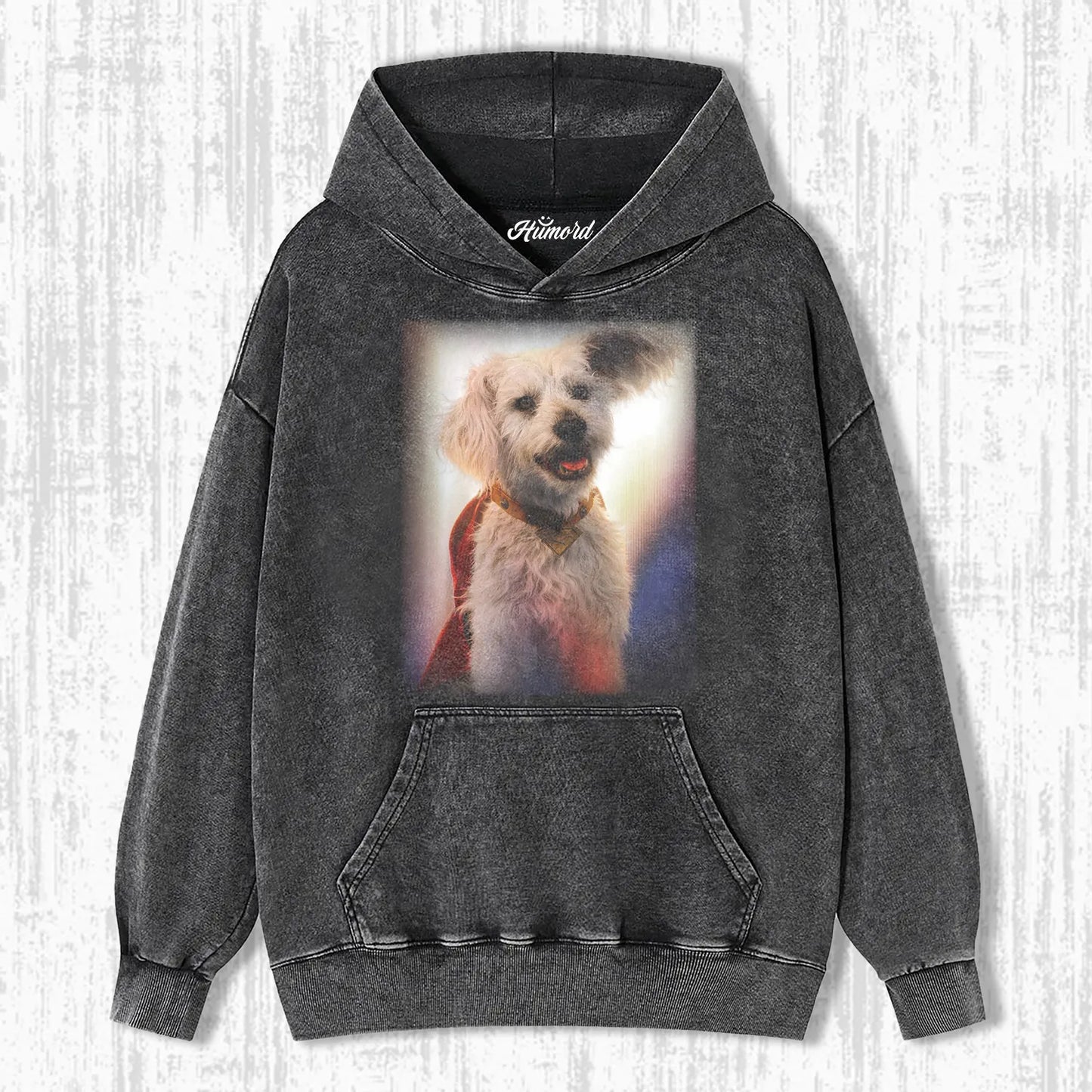 FUNNY SUPERMAN DOG T-SHIRT