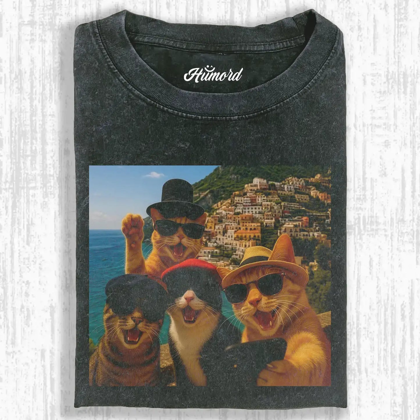 Four Cats Tee