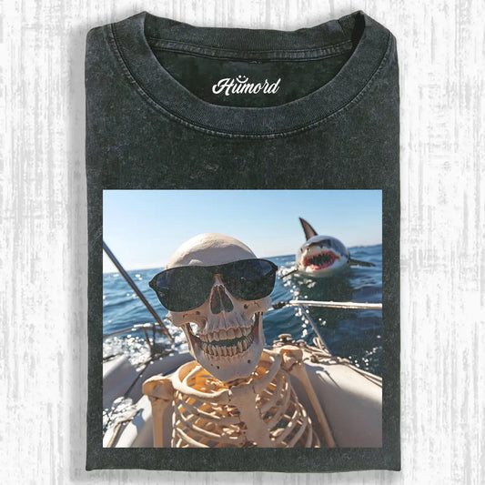 Funny Skull 9.4 Tee