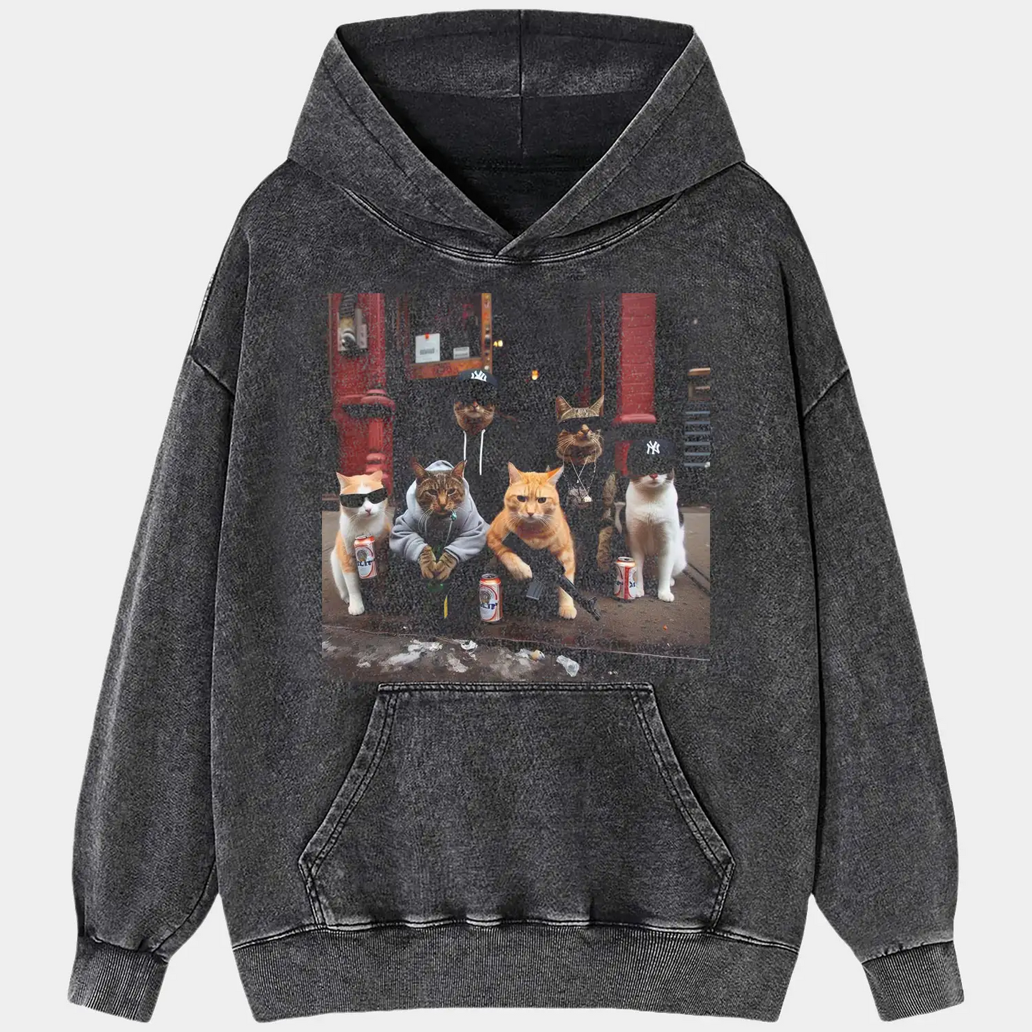 GANGSTER CAT T-SHIRT