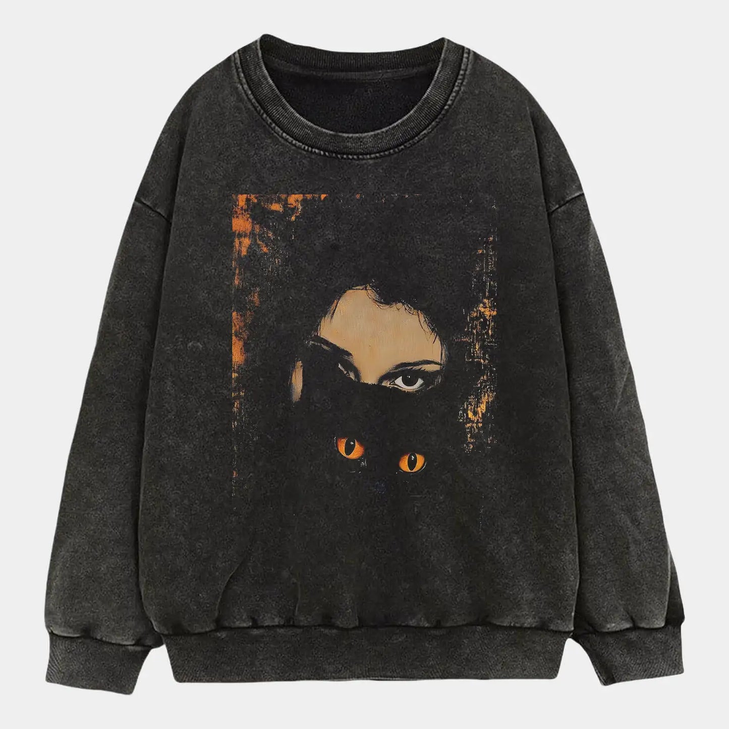 Girl And Cat Tee