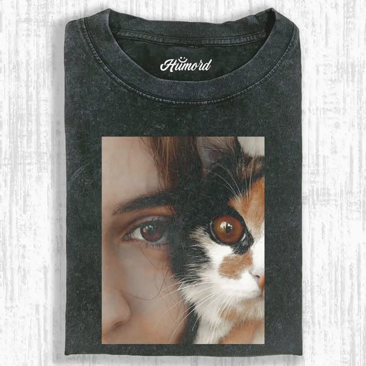 Girl And Cat Tee 4.0