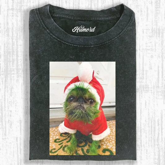 Grinch Dog Tee