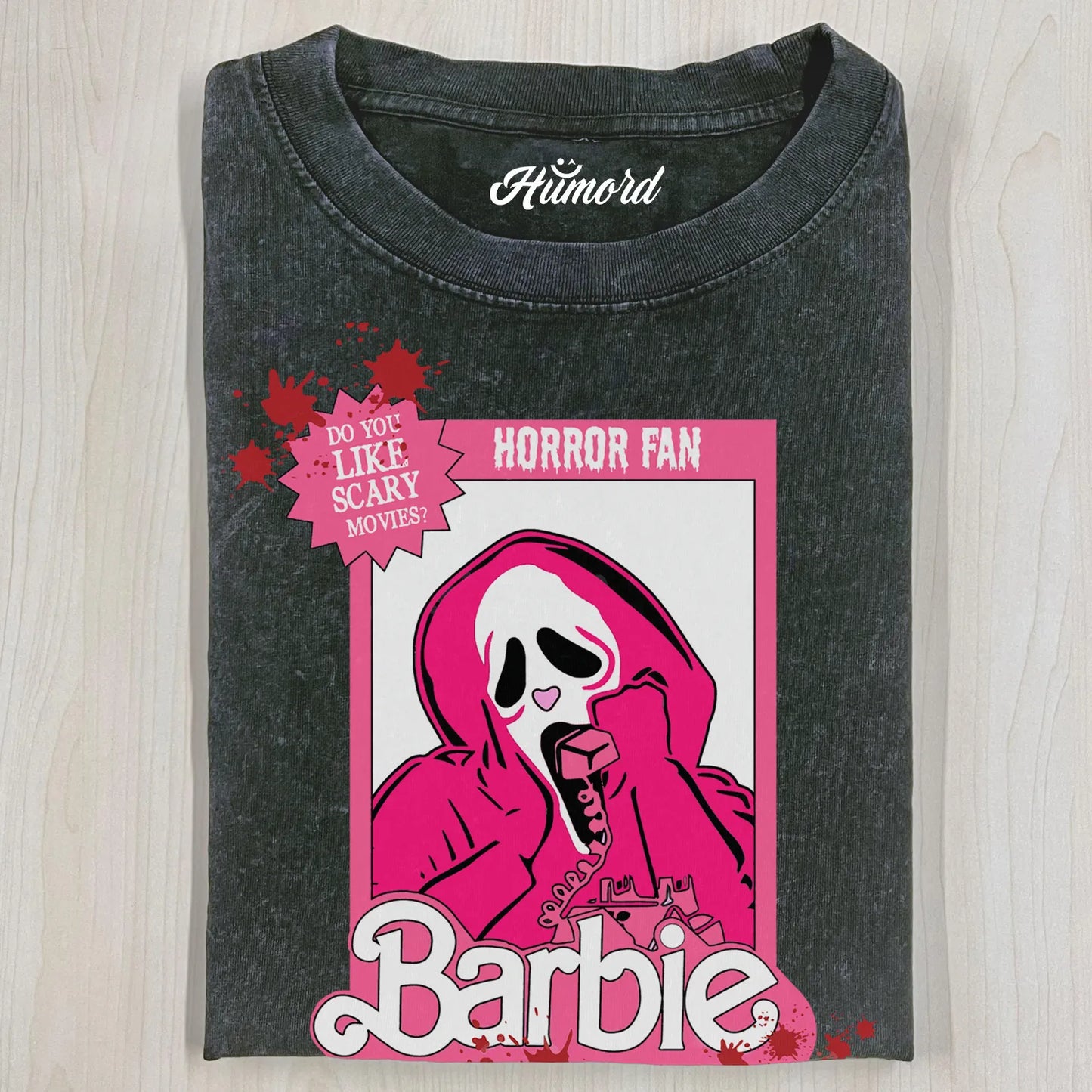 HORROR FAN BARBIE T-SHIRT