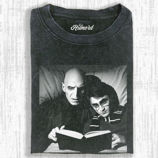 HP FUNNY READING BOOK T-SHIRT