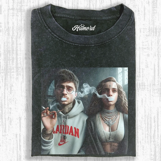 HP SMOKING BOY AND GIRL T-SHIRT