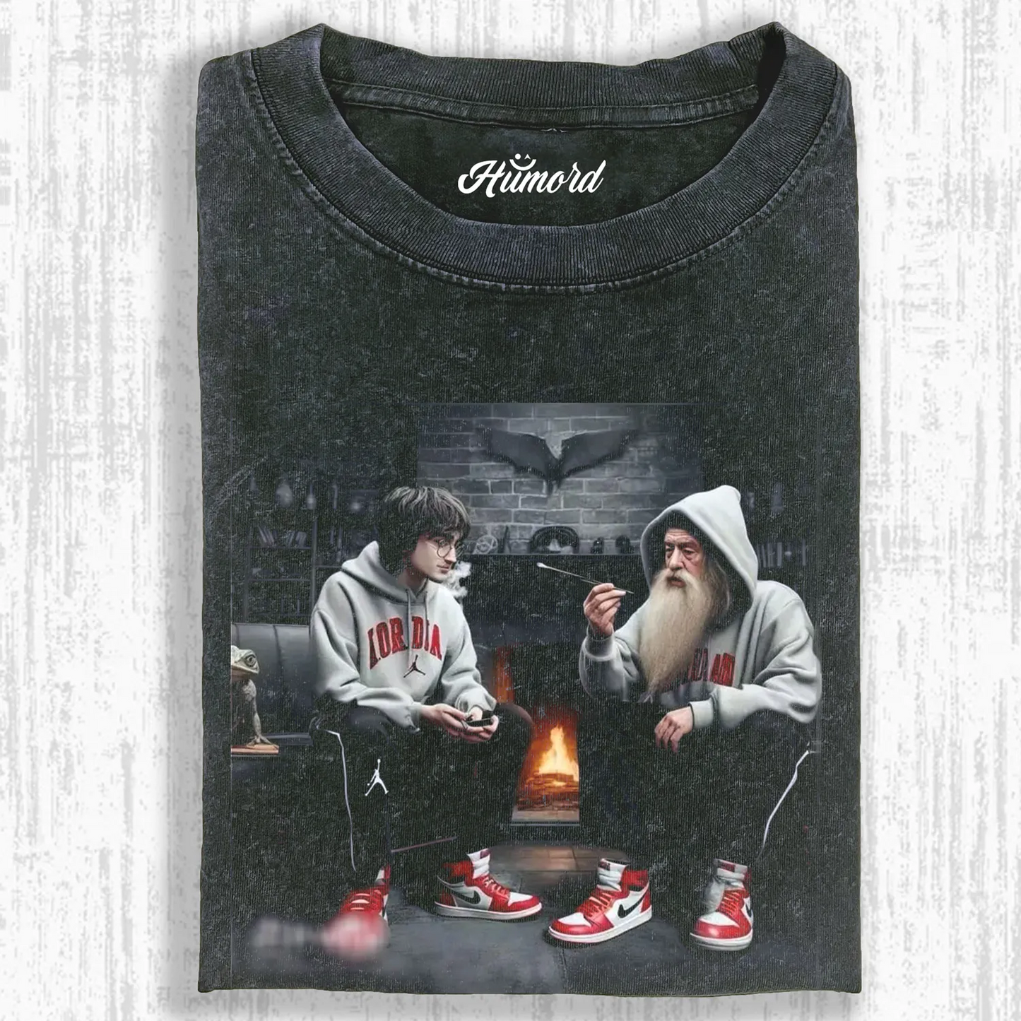 HP SMOKING TEACHER AND STUDENT T-SHIRT 1.0