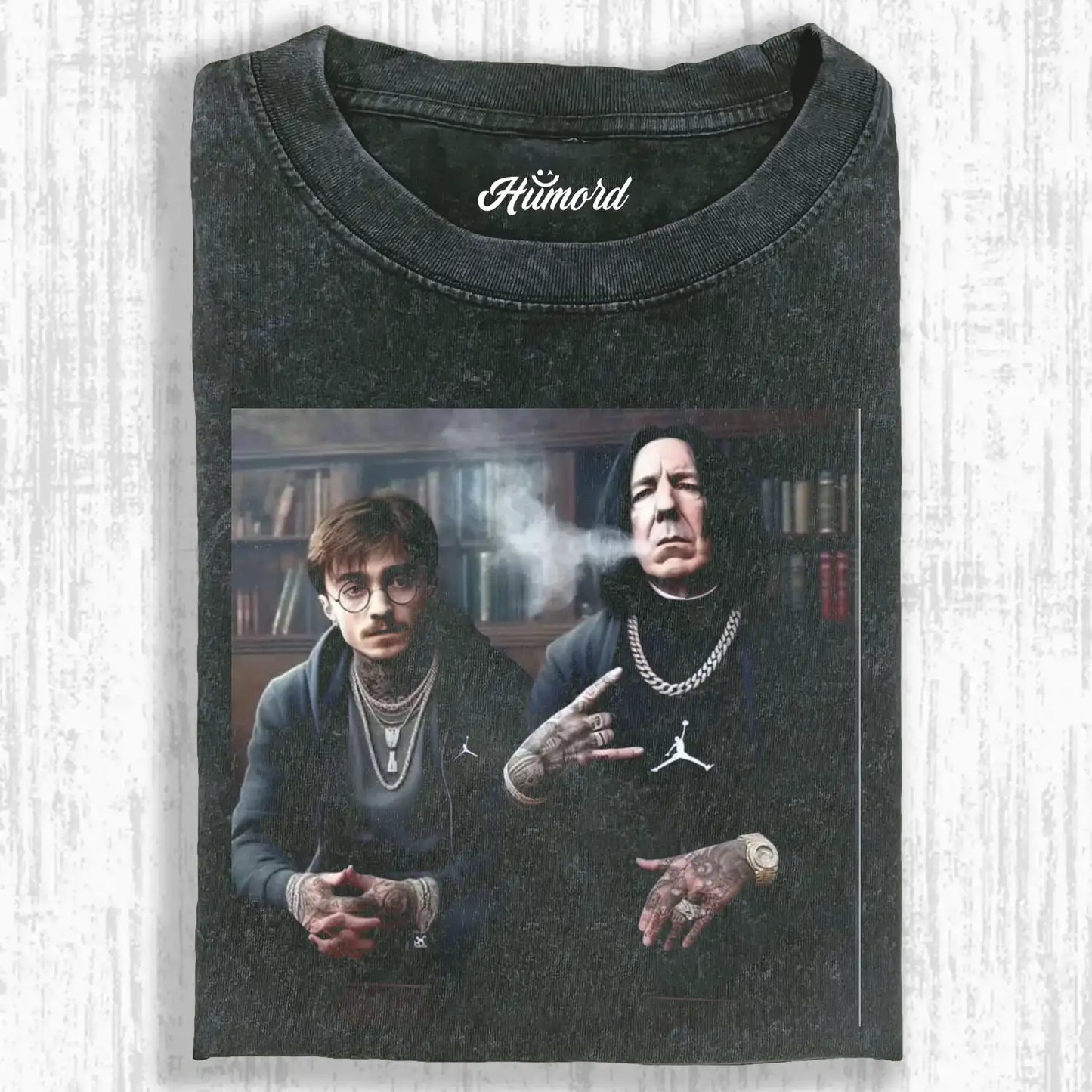 HP SMOKING TEACHER AND STUDENT T-SHIRT