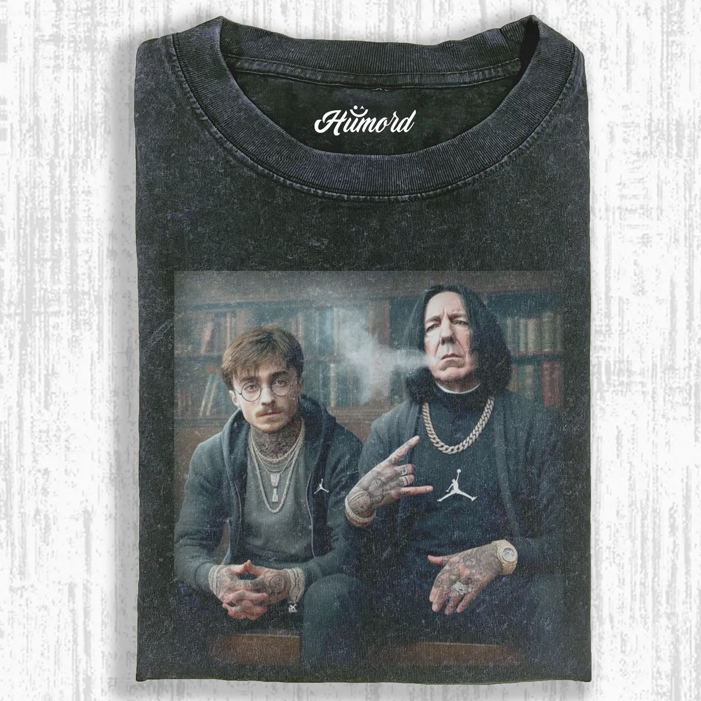 HP SMOKING TEACHER AND STUDENT T-SHIRT