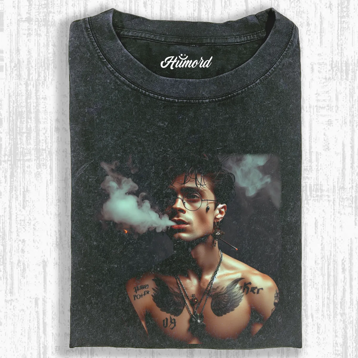 HP TATTOO BOY SMOKING T-SHIRT