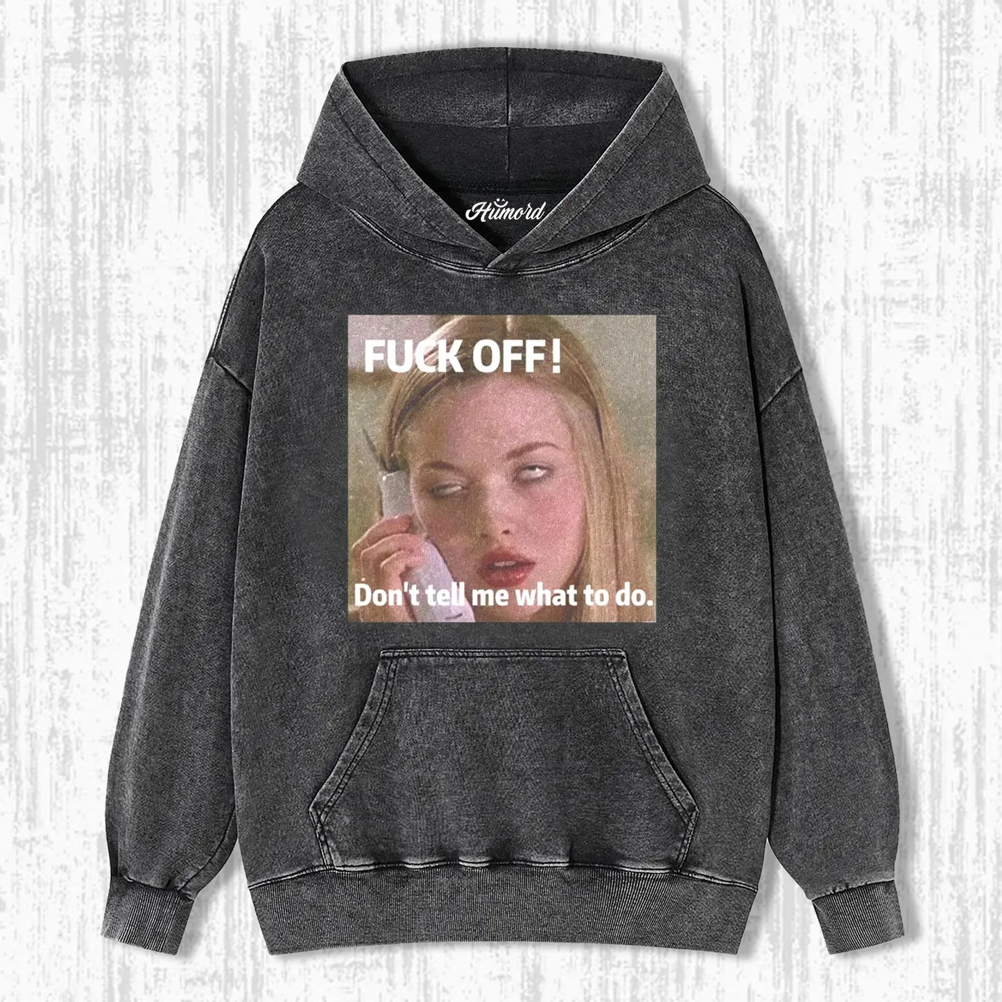 KAREN SMITH DON'T TELL ME WHAT TO DO T-SHIRT