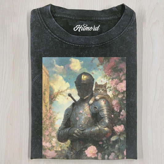 KNIGHTS & CAT T-SHIRT