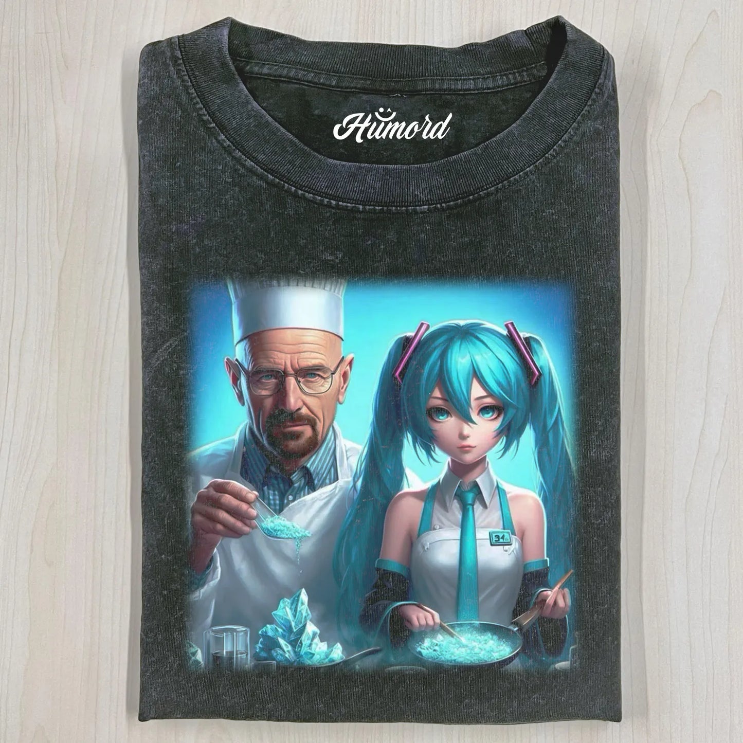 MIKU & WALTER WHITE T-SHIRT