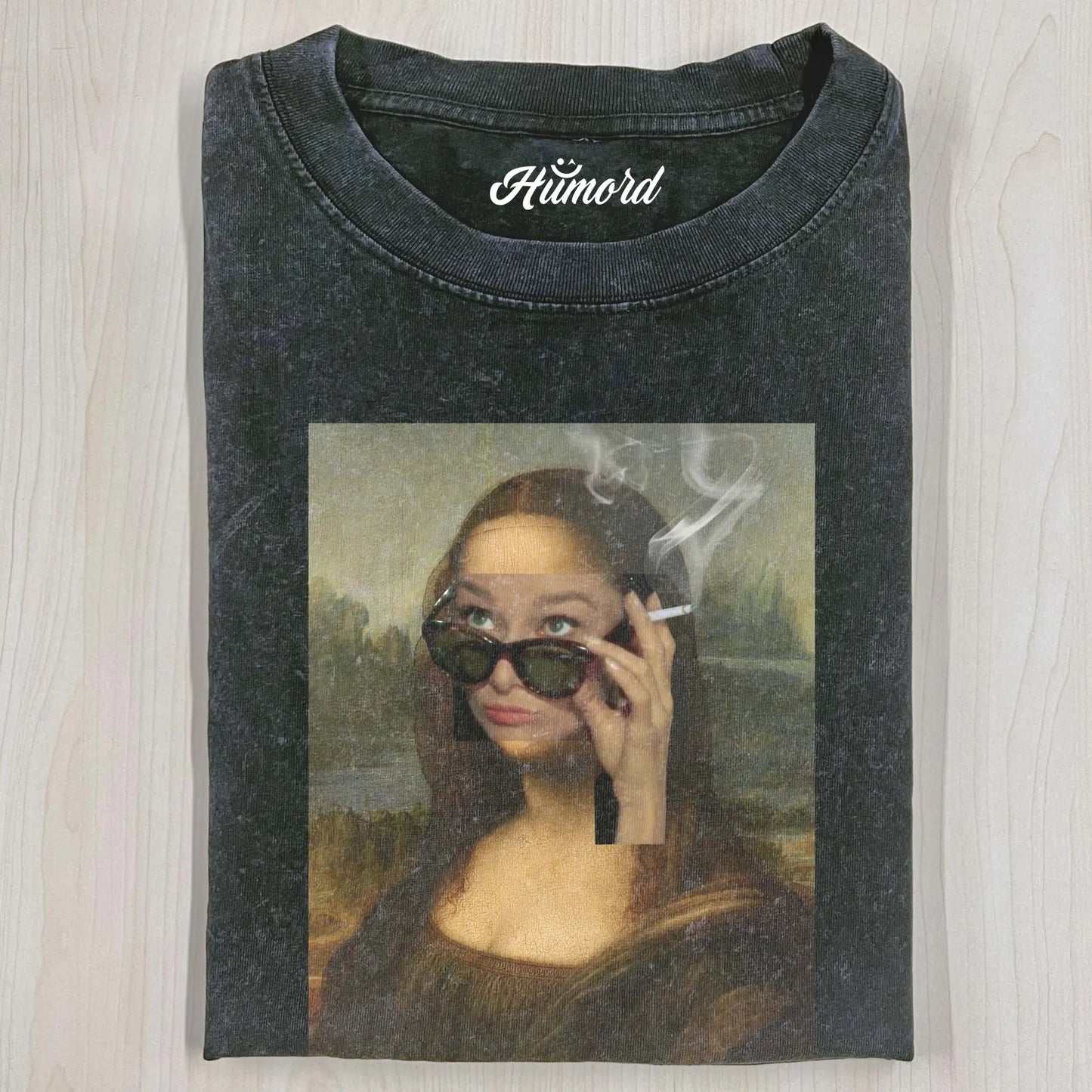 MONNA LISA & AUDREY HEPBURN T-SHIRT