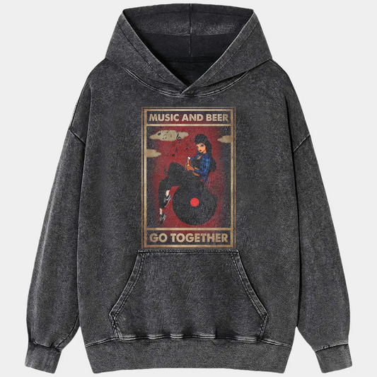 MUSIC AND BEER GO TOGETHER TEE