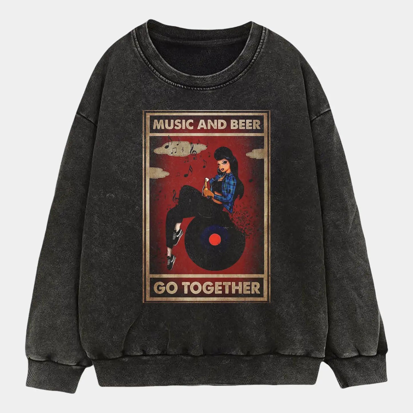 MUSIC AND BEER GO TOGETHER TEE