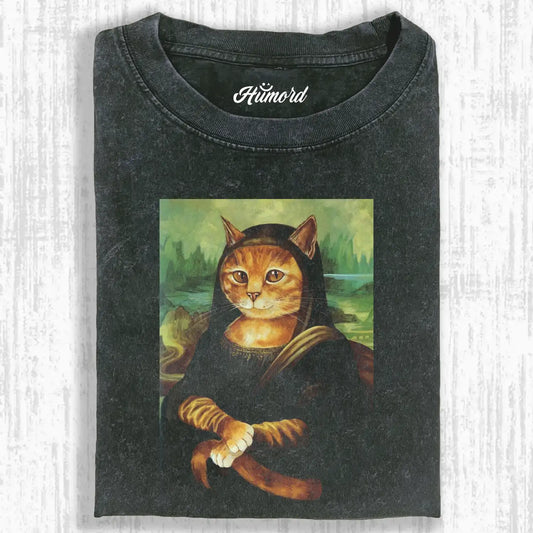 Mona Lisa Cat Tee