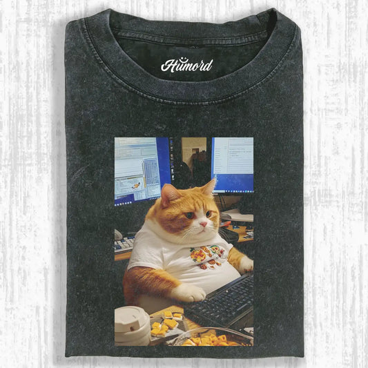 Office Cat Tee