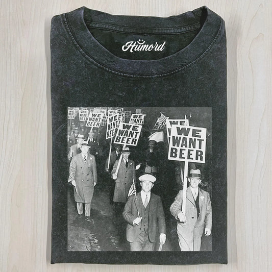 PROHIBITION PROTEST T-SHIRT