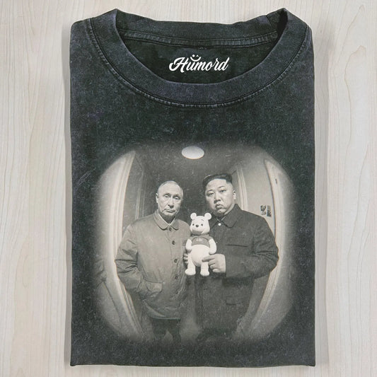PUTIN AND KIM JONG-UN T-SHIRTS
