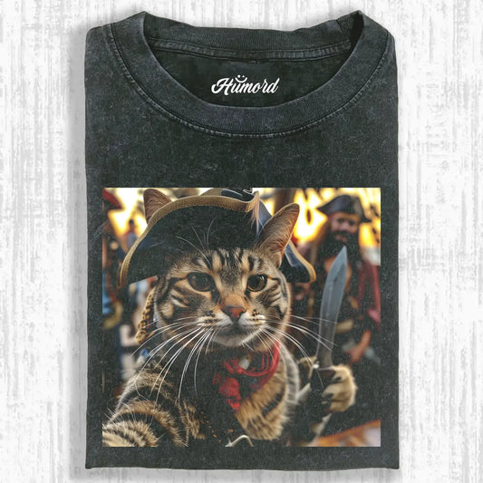 Pirate cat Tee