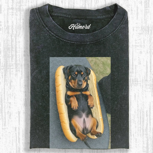 REAL HOT DOG-ROTTWEILER T-SHIRT V1.5