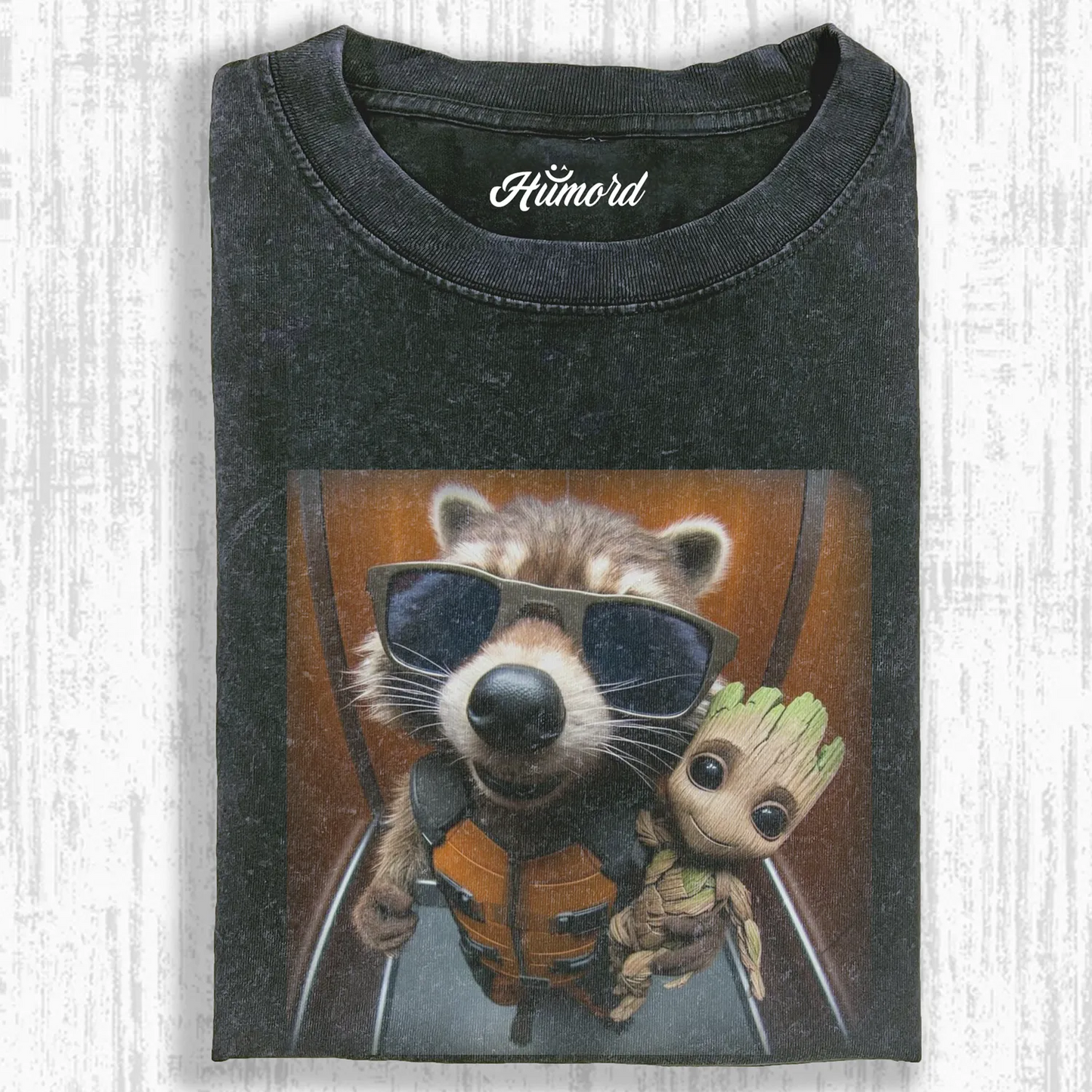 ROCKET AND GROOT T-SHIRT