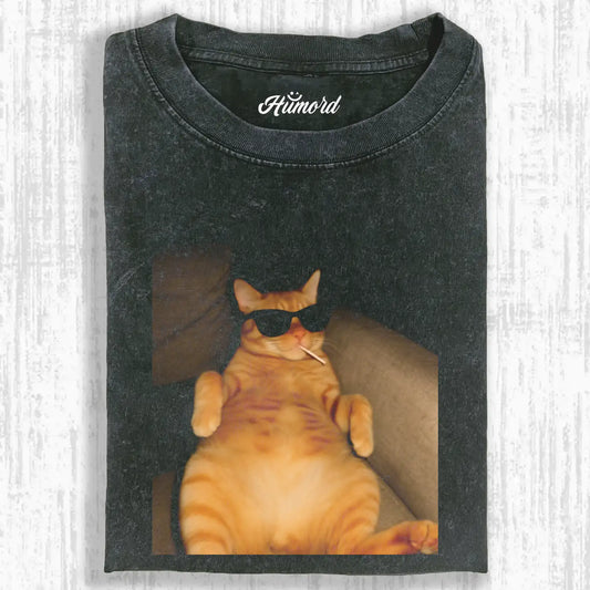 Relaxed Cat Tee