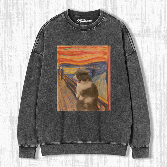 SCREAMING CAT T-SHIRT