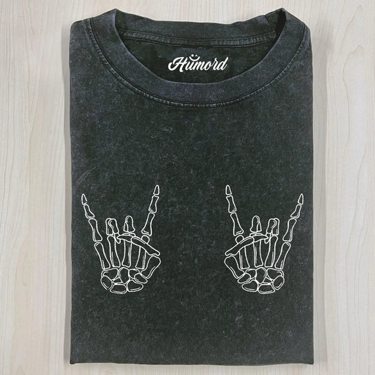 SKELETON HANDS T-SHIRT