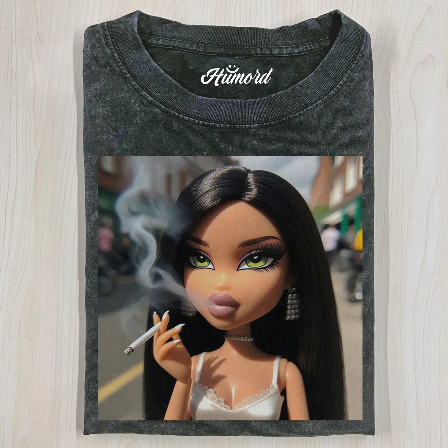 SMOKE GIRL T-SHIRT