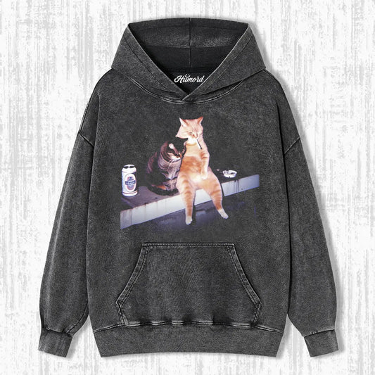 SMOKING CAT T-SHIRT V2.1