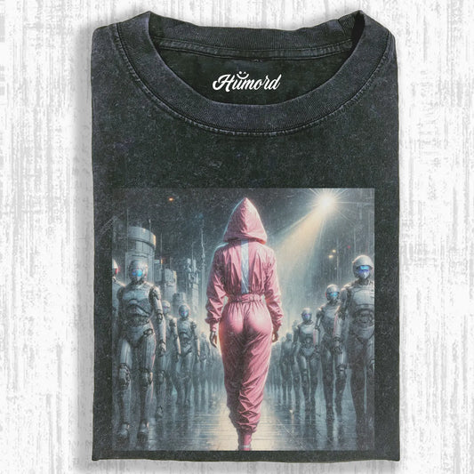 STAR WARS FEMALE ROBOT CAPTAIN T-SHIRT