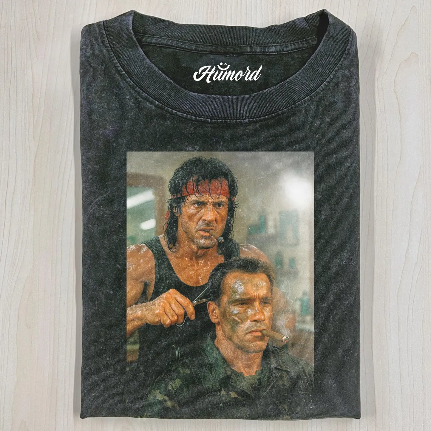 SYLVESTER STALLONE & ARNOLD SCHWARZENEGGER T-SHIRT