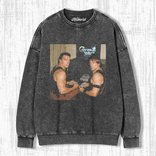 SYLVESTER STALLONE & ARNOLD SCHWARZENEGGER T-SHIRT V1.0